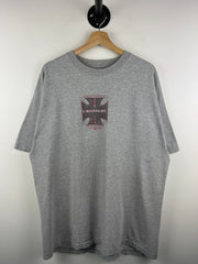 Vintage West Coast Choppers Long Beach Grey & Red Tee