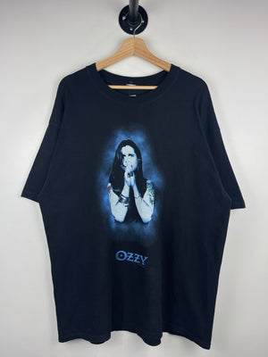 Vintage 90s Ozzy Osbourne Retirement Sucks Tour Black Tee