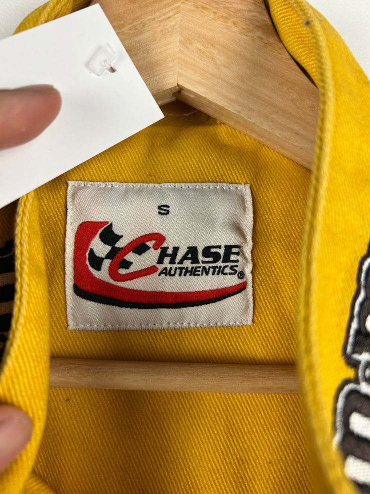 Vintage Nascar Jeff Hamilton Elliot Sadler M&M Yellow Racing Jacket