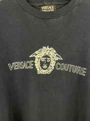 Vintage 90s Versace Jeans Couture Navy Tee