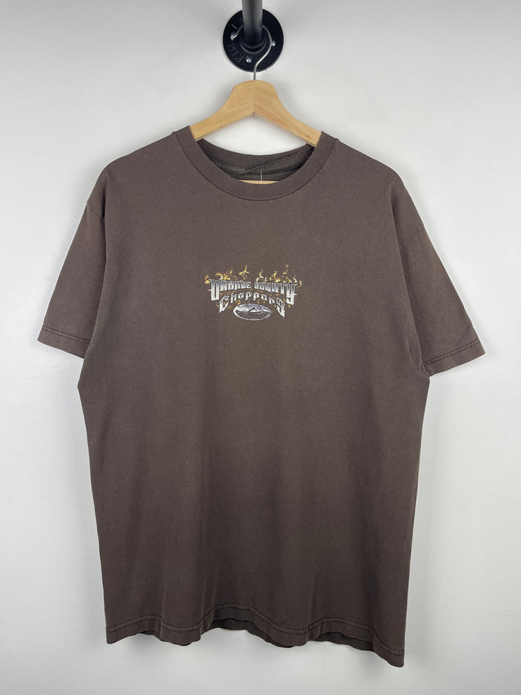 Vintage Orange County Choppers Brown Tee