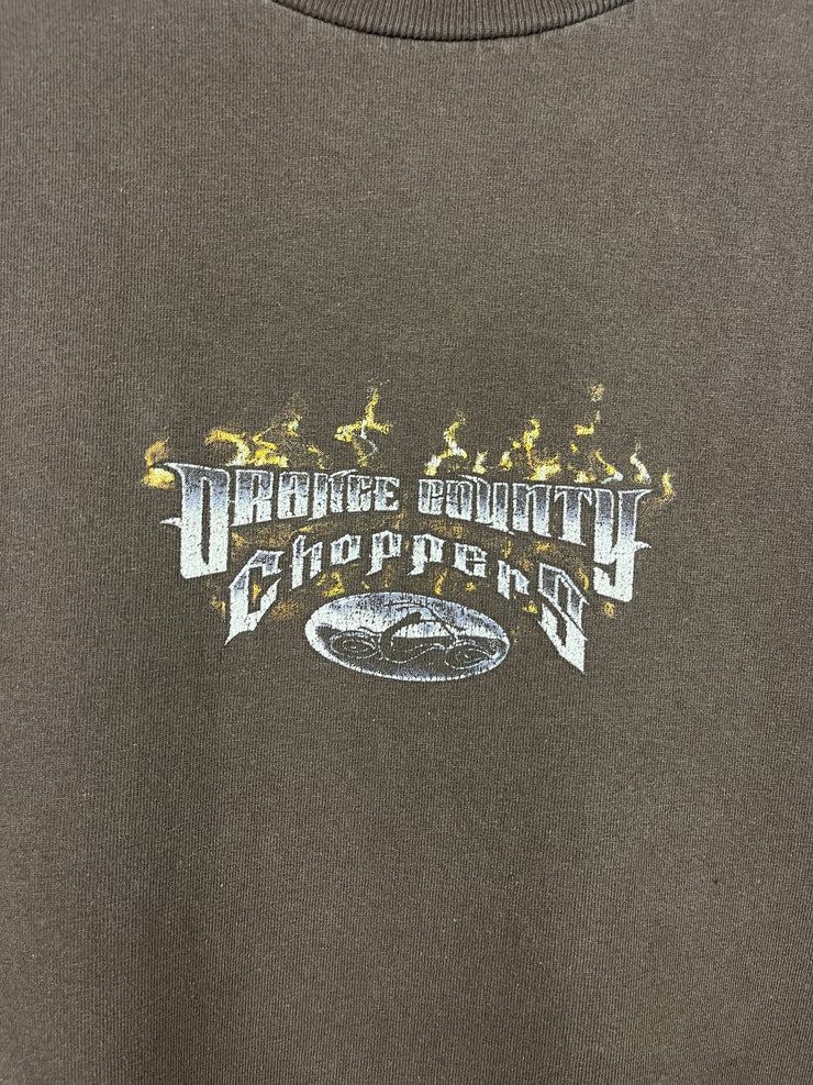 Vintage Orange County Choppers Brown Tee