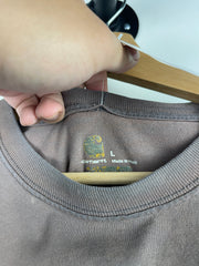 Vintage Carhartt Faded Brown Pocket Tee
