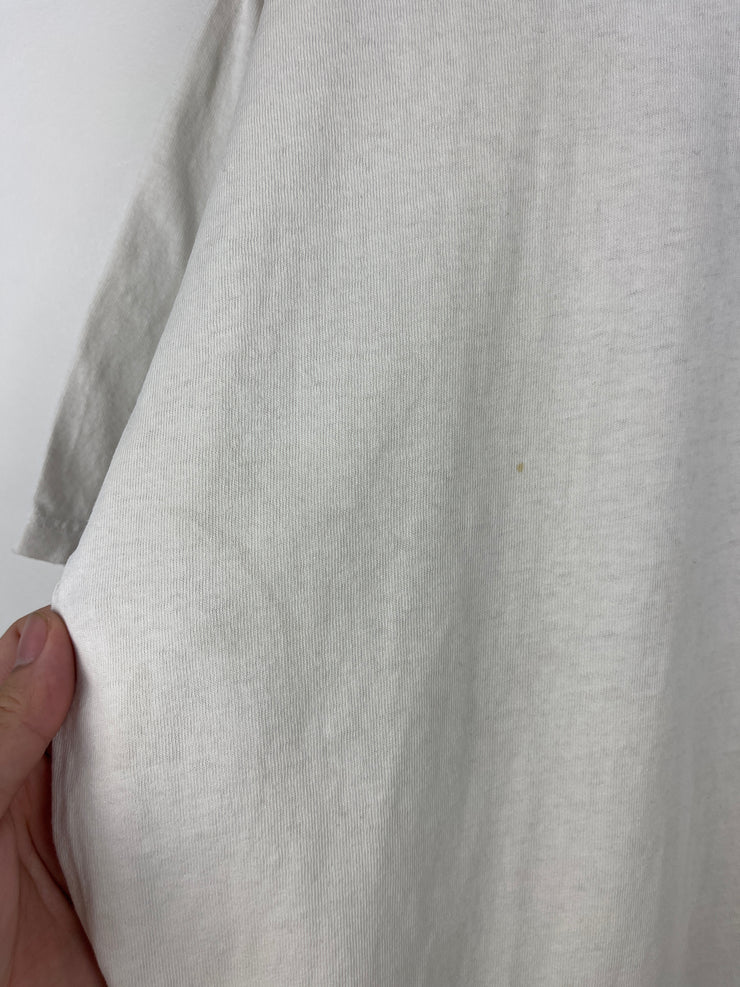 Vintage Nike Swoosh Spellout White Tee