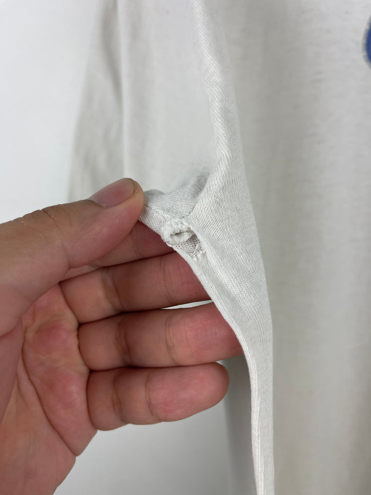 Vintage Nike Swoosh Spellout White Tee