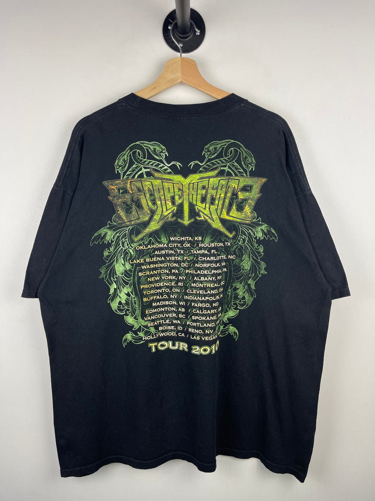 Vintage Escape The Fate Tour Black Tee
