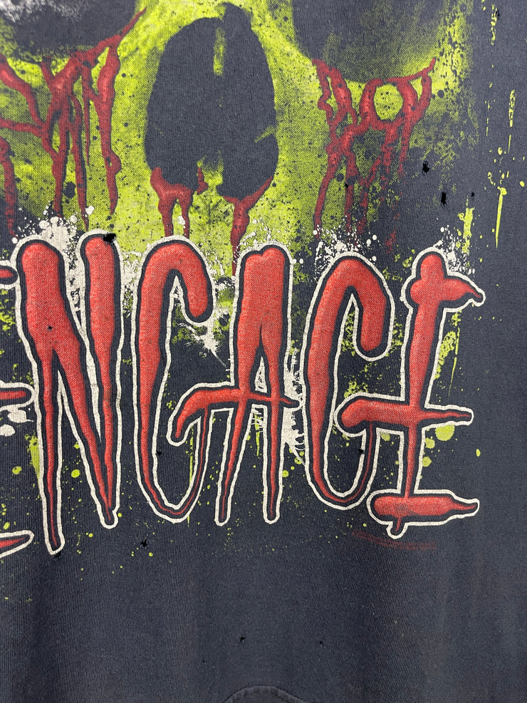 Vintage Kill Switch Engage Skull Black Cut Off Tank Top