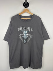 Vintage 2005 Harley Davidson Tokyo Japan Grey Tee
