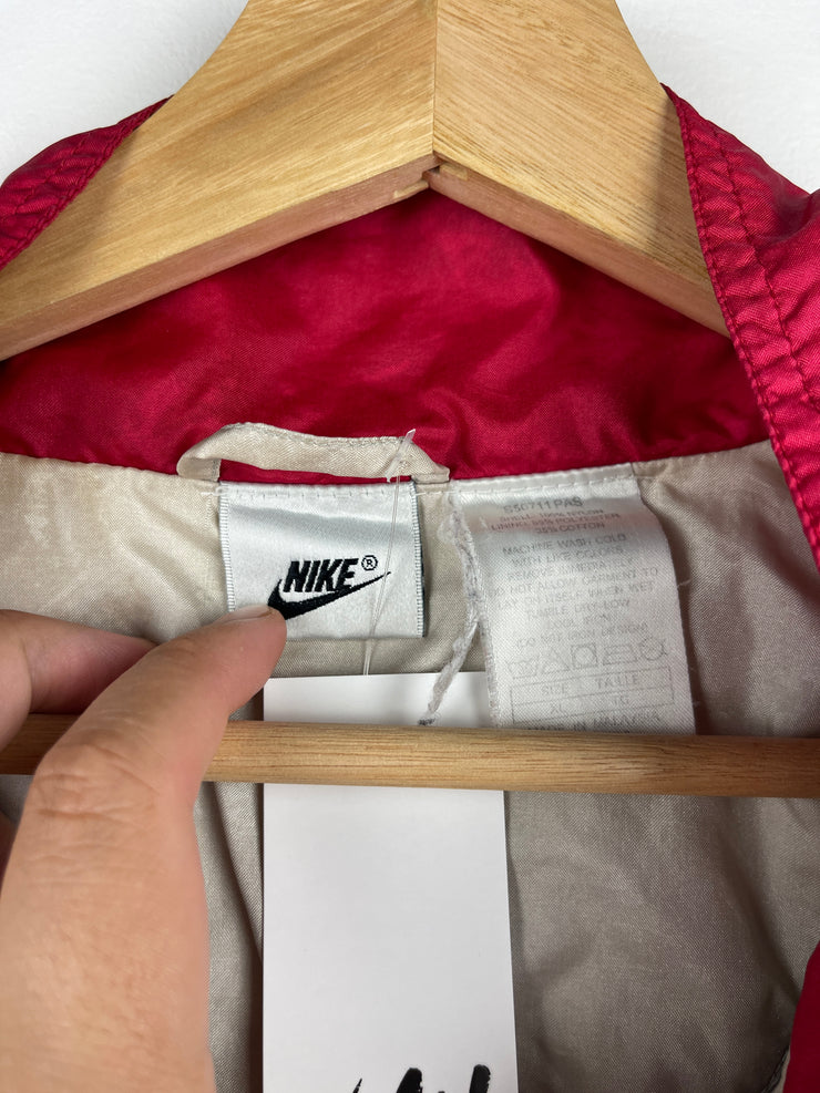 Vintage 90s Nike USA Navy & Red Windbreaker