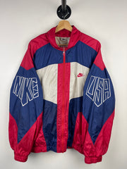 Vintage 90s Nike USA Navy & Red Windbreaker