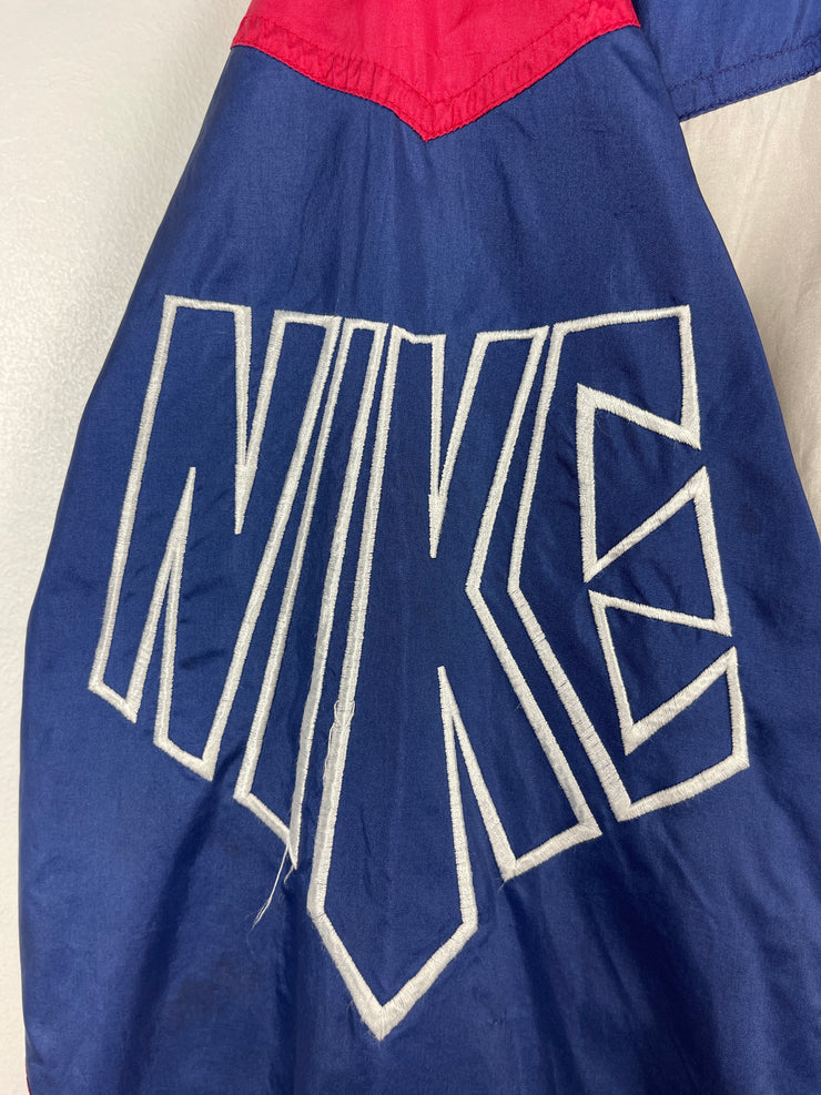 Vintage 90s Nike USA Navy & Red Windbreaker