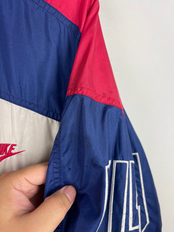 Vintage 90s Nike USA Navy & Red Windbreaker
