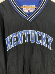 Vintage 90s Champion Kentucky Wildcats Black Pullover Windbreaker