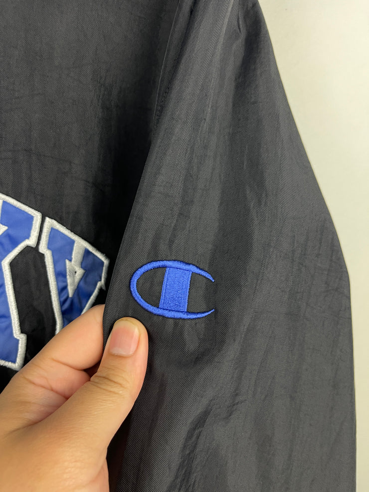 Vintage 90s Champion Kentucky Wildcats Black Pullover Windbreaker