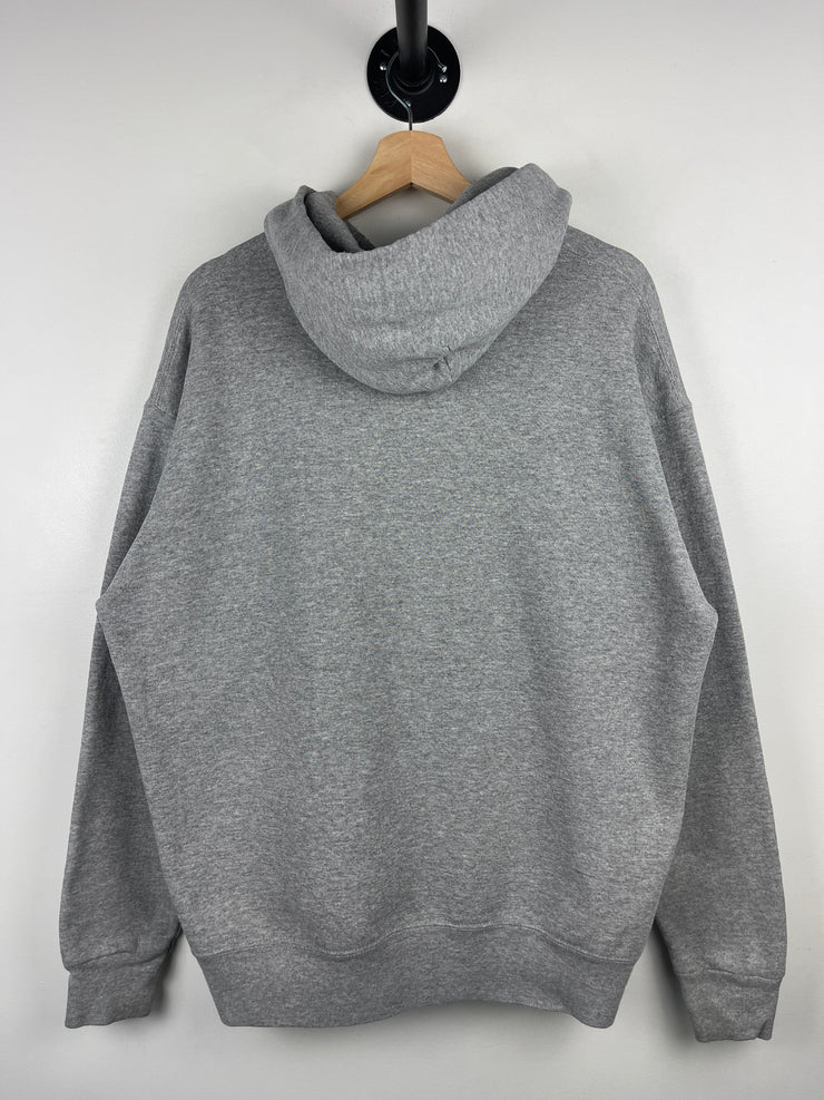 Vintage NFL Pittsburgh Steelers Champions Embroidered Grey Hoodie