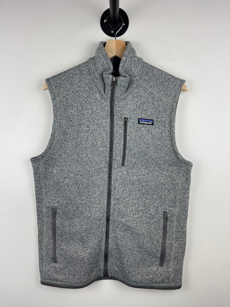 Vintage Patagonia Grey Fleece Zip Up Vest