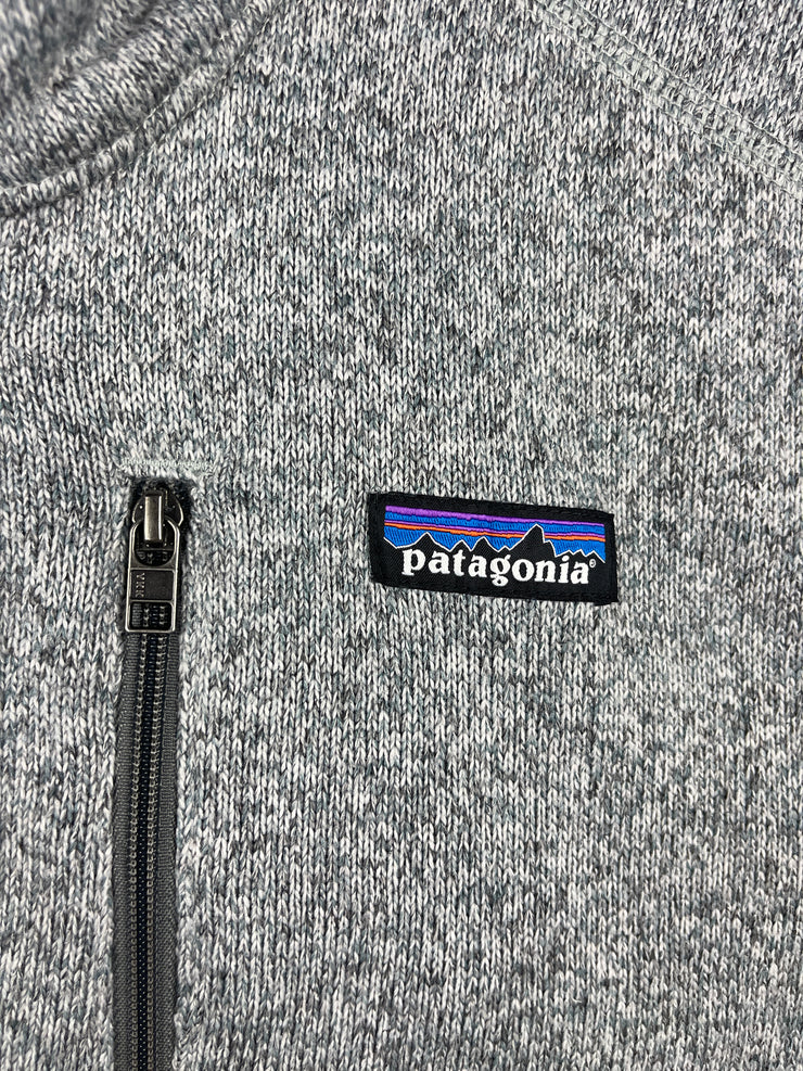 Vintage Patagonia Grey Fleece Zip Up Vest