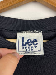 Vintage 90s NFL Lee Sport Cleveland Browns Helmet Black Crewneck