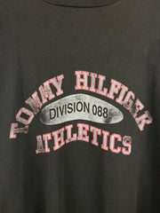 Vintage 90s Tommy Hilfiger Thrashed Black Long Sleeve