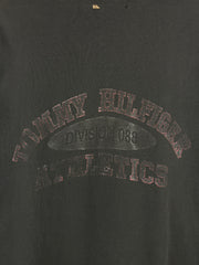 Vintage 90s Tommy Hilfiger Thrashed Black Long Sleeve