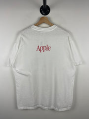 Vintage 90s Apple Computers Picasso Art White Tee