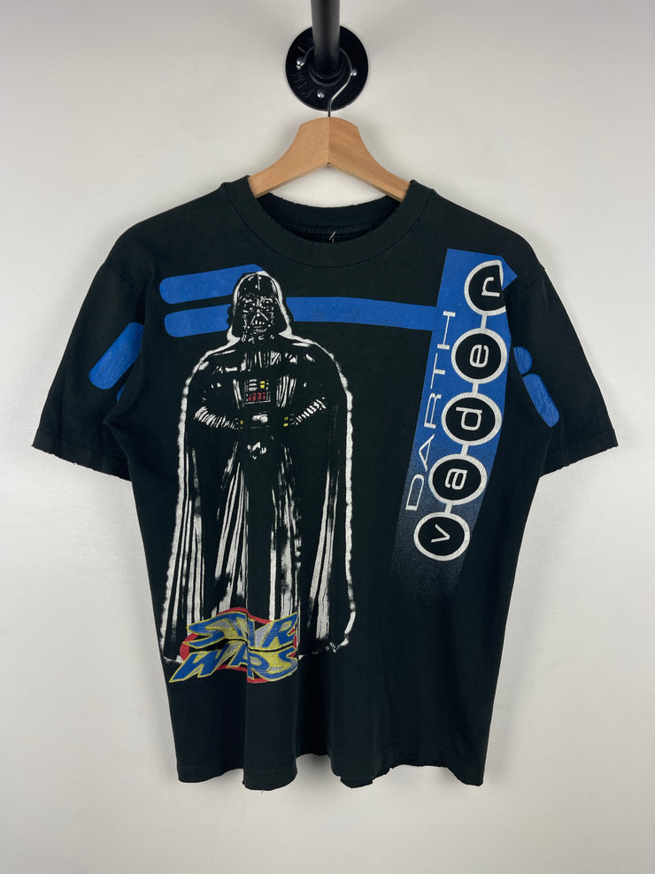 Vintage 90s Star Wars Darth Vader Black Tee