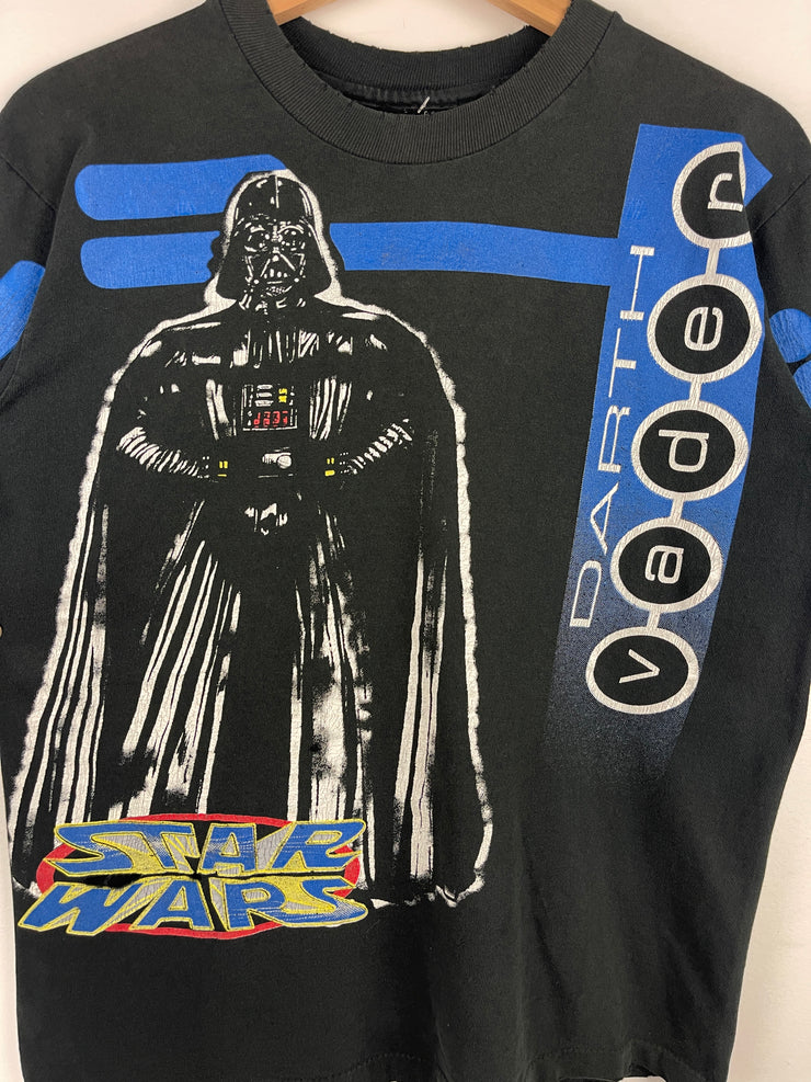 Vintage 90s Star Wars Darth Vader Black Tee