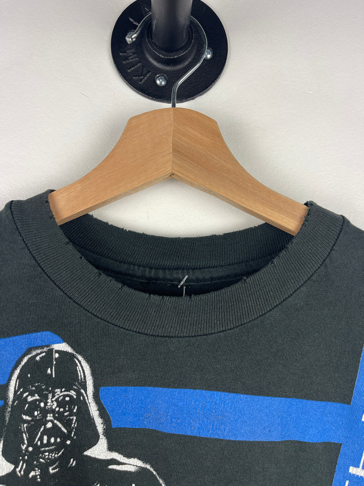 Vintage 90s Star Wars Darth Vader Black Tee