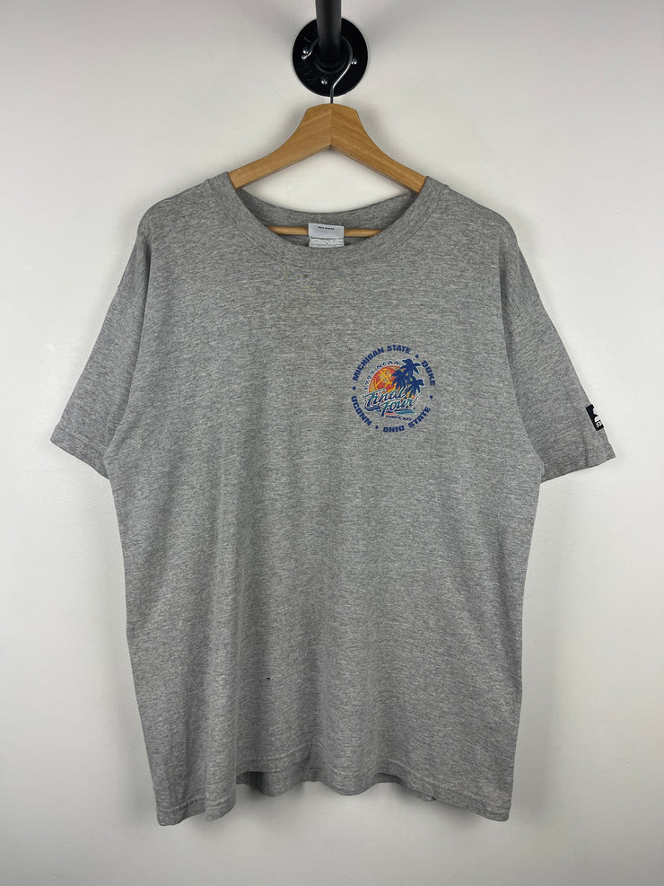 Vintage 90s NCAA Starter Final Four Tampa Bay Grey Tee