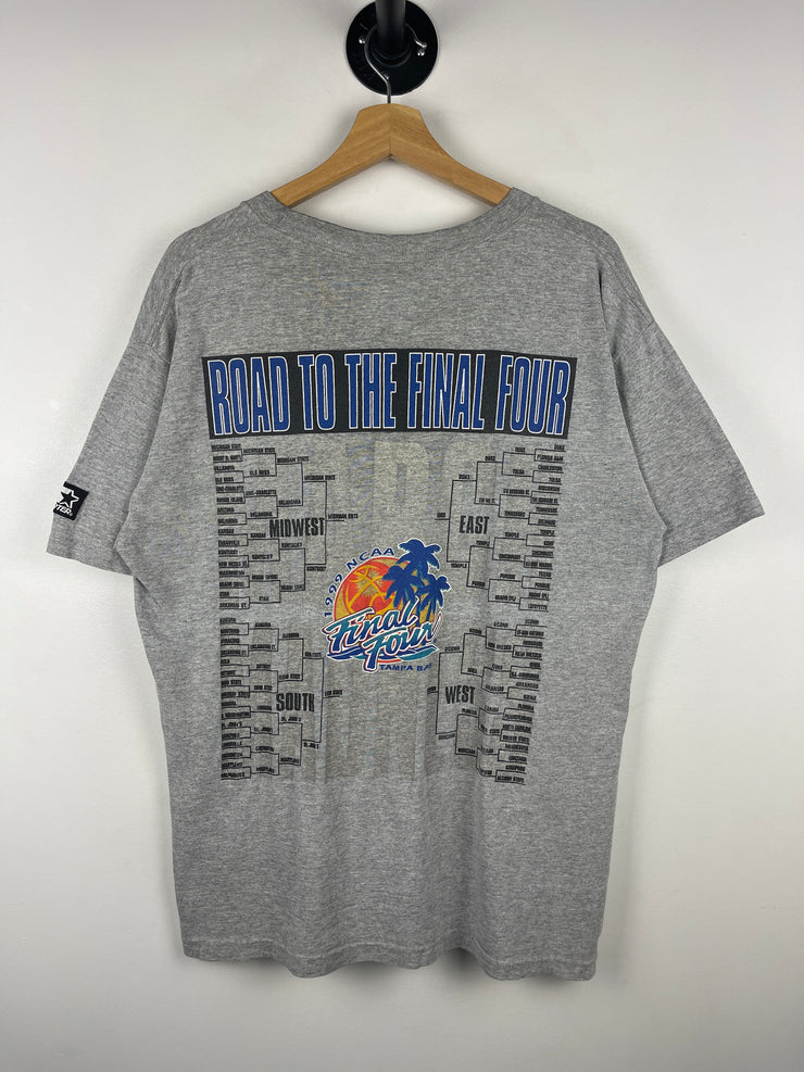 Vintage 90s NCAA Starter Final Four Tampa Bay Grey Tee