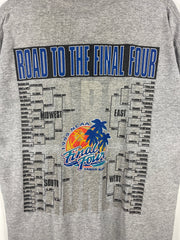 Vintage 90s NCAA Starter Final Four Tampa Bay Grey Tee