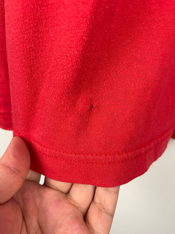 Vintage Y2K Element Skateboards Red & Black Long Sleeve