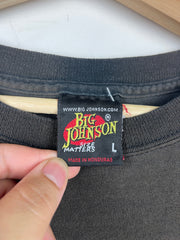 Vintage 90s Big Johnson Bikes She'll Want To Ride Faded Black Tee