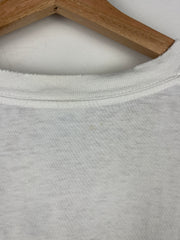 Vintage 90s Budweiser Beer Frog Speedboat White Tee