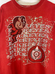 Vintage 90s Ohio State University Buckeyes Red Tee
