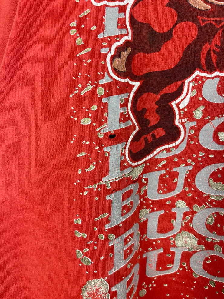 Vintage 90s Ohio State University Buckeyes Red Tee
