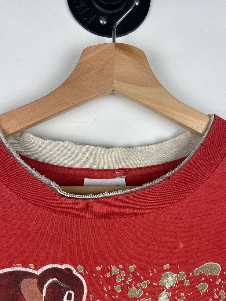 Vintage 90s Ohio State University Buckeyes Red Tee