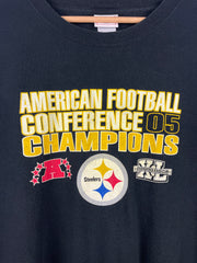 Vintage NFL Pittsburgh Steelers Champions Black Tee