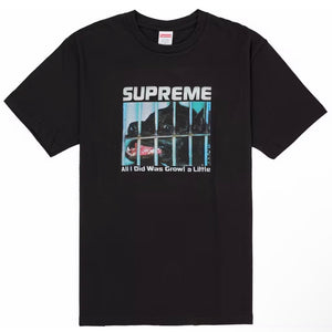 Supreme FW26 Growl Black Tee