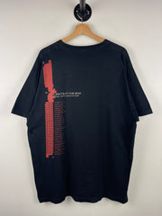 Vintage 2008 Nine Inch Nails Lights In The Sky Tour Black Tee
