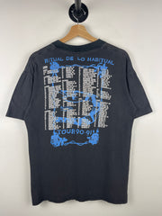 Vintage 90s Brockum Janes Addiction Ritual De Lo Habitual Tour Black Tee