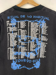 Vintage 90s Brockum Janes Addiction Ritual De Lo Habitual Tour Black Tee
