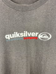 Vintage 90s Quiksilver Boarding Company Grey Long Sleeve