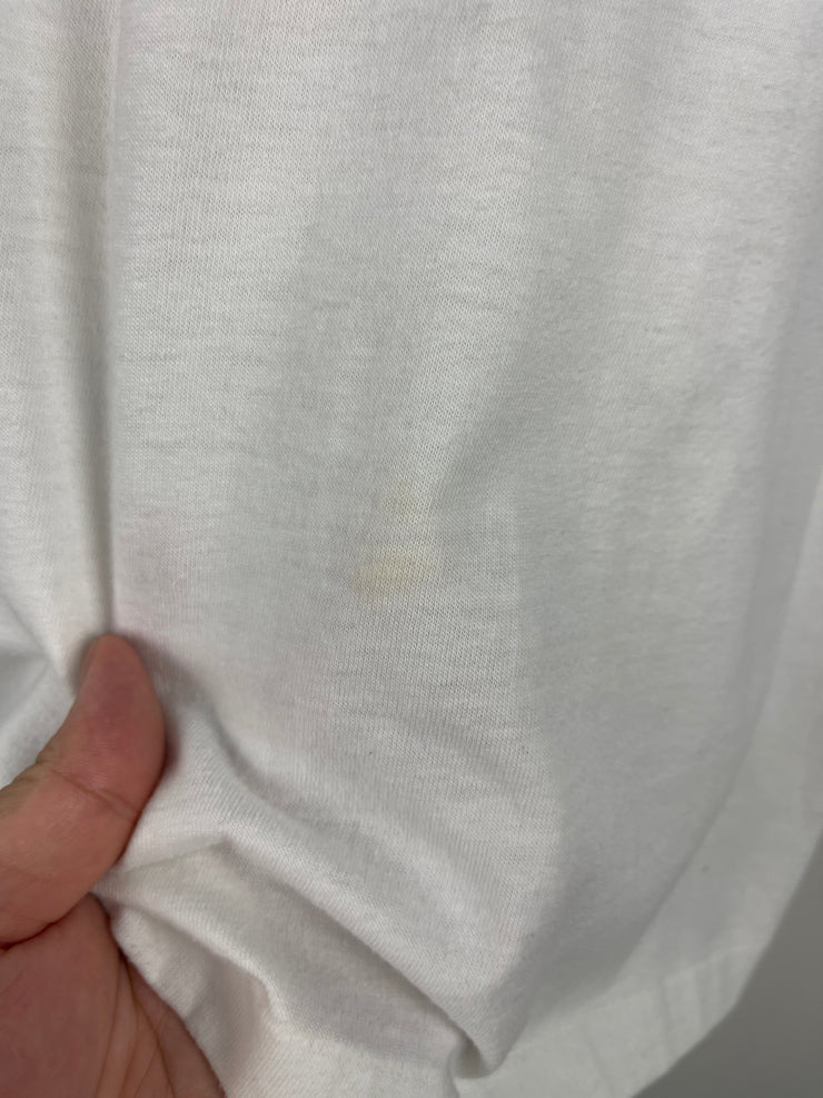 Vintage 80s Nike Just Say No To Drugs White Tee