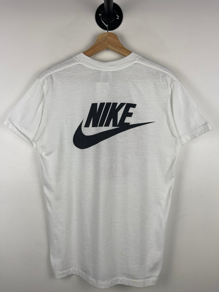 Vintage 80s Nike Just Say No To Drugs White Tee