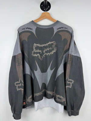 Travis Scott X Fox Racing Black Long Sleeve Jersey