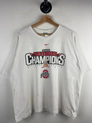 Vintage Nike Ohio State Fiesta Bowl Champions White Tee