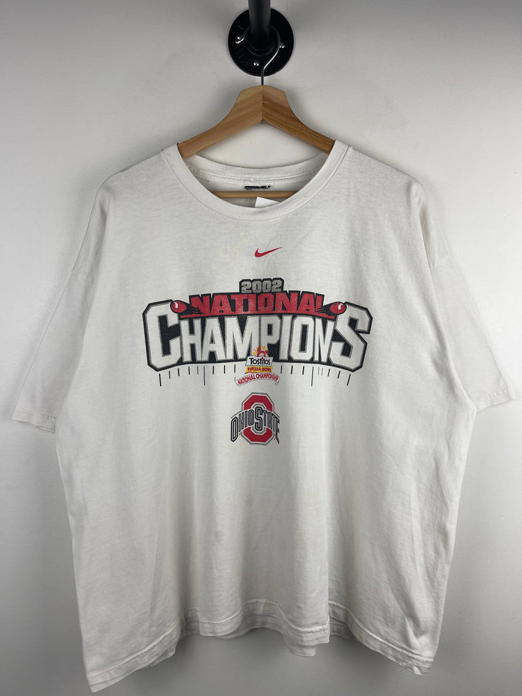 Vintage Nike Ohio State Fiesta Bowl Champions White Tee