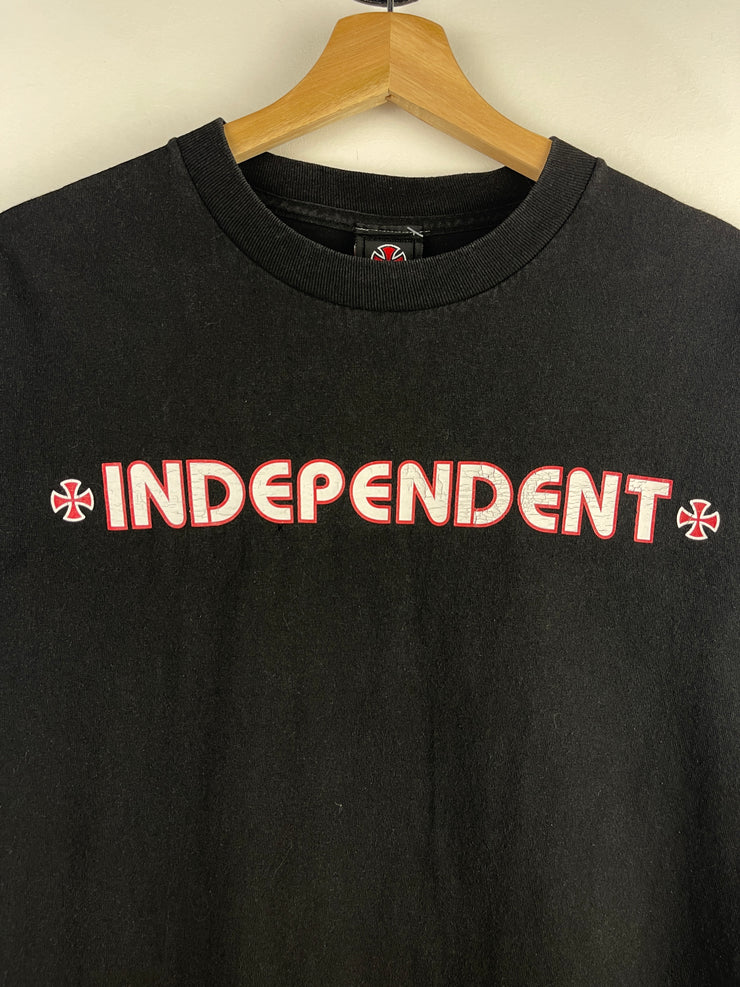 Vintage Independent Skateboards Black Tee