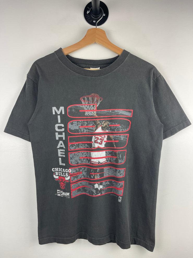 Vintage 90s NBA Salem Chicago Bulls Michael Jordan Black Tee